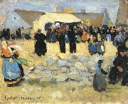 robert delaunay Marche Breton oil